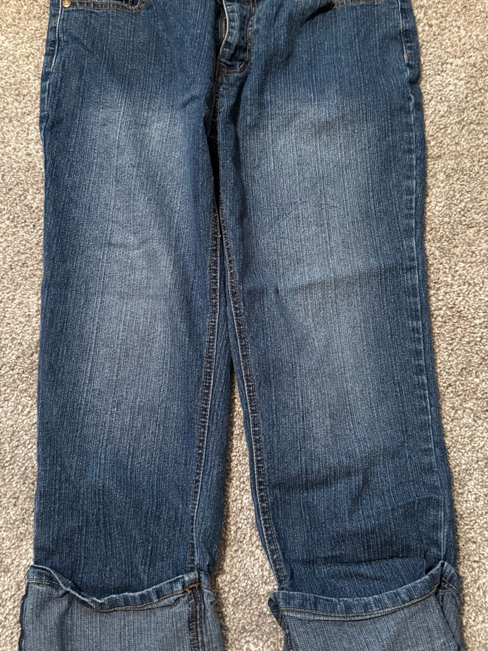 Classic Men’s Blue Denim Jeans